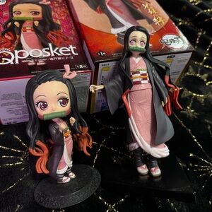 Nezuko Demon Slayer Figures QPosket Sega Collectible Display